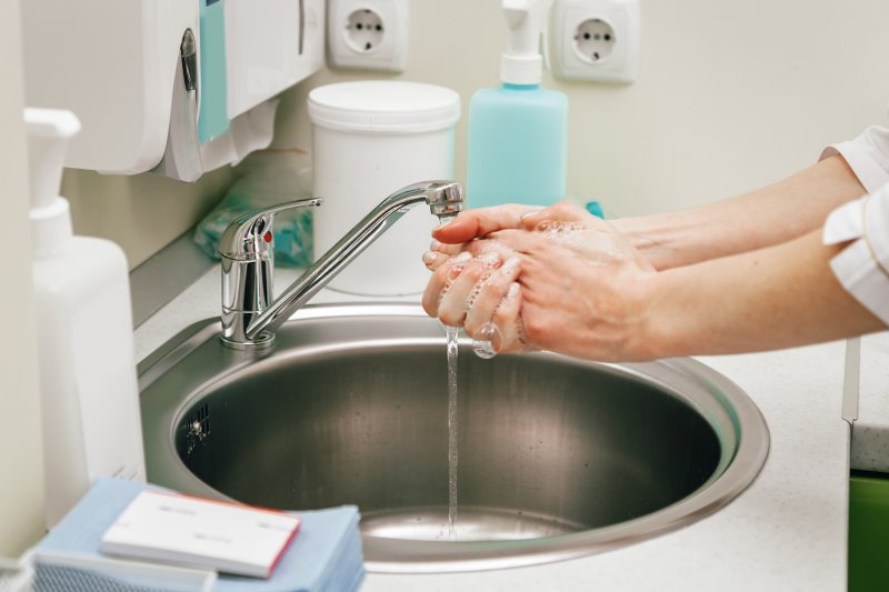 Dentist in San Antonio COVID19 Hand Hygiene Hand Washing